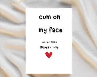Tarjeta de cumpleaños atrevida para él: un regalo ingenioso para tu esposo o novio