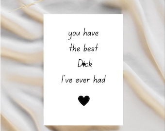 Anniversary Card For Boyfriend, Anniversary Card for Husband, Anniversary Card For Him, Love Card For Husband, Funny Anniversary Gifts