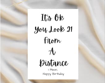Tarjeta de cumpleaños divertida, tarjeta de feliz cumpleaños divertida para ella, tarjeta de cumpleaños divertida con sobre, tarjeta para esposa, tarjetas de cumpleaños para él