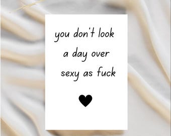 Anniversary Card For Boyfriend, Anniversary Card for Husband, Anniversary Card For Him, Love Card For Husband, Funny Anniversary Gifts