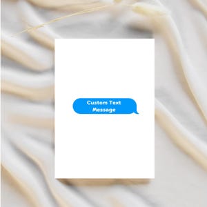 Custom Greeting Card IMessage  | Create Your Own | Design Your Own | Custom Card | Custom Invitation | Personalized Greeting Cards