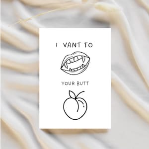 Dirty Anniversary Card | Raunchy Anniversary Card | Anniversary Card for Husband | Dirty Anniversary Card for Boyfriend Card | Card for Him