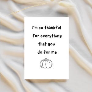 Thanksgiving Card for Husband | Husband Thanksgiving Card | Raunchy Thanksgiving Card | thanksgiving Card for Boyfriend | thanksgiving
