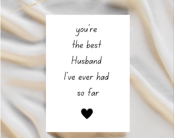 Tarjeta de aniversario para esposo, tarjeta de aniversario para esposo, tarjeta de aniversario para él, tarjeta de amor para esposo, regalo de aniversario divertido