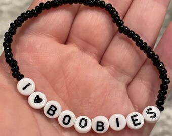 Boobies Bracelet - Etsy