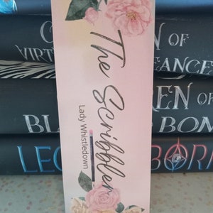 Bridgerton Themed Bookmark/Bridgerton Inspired/ Bookmark/ Writers gift/ writer/bookish/book nerd/ reading gift/ writing gift/bridgerton