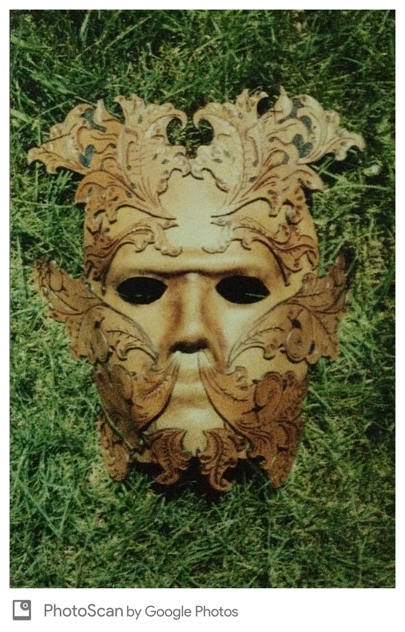 Green Man Mask Etsy