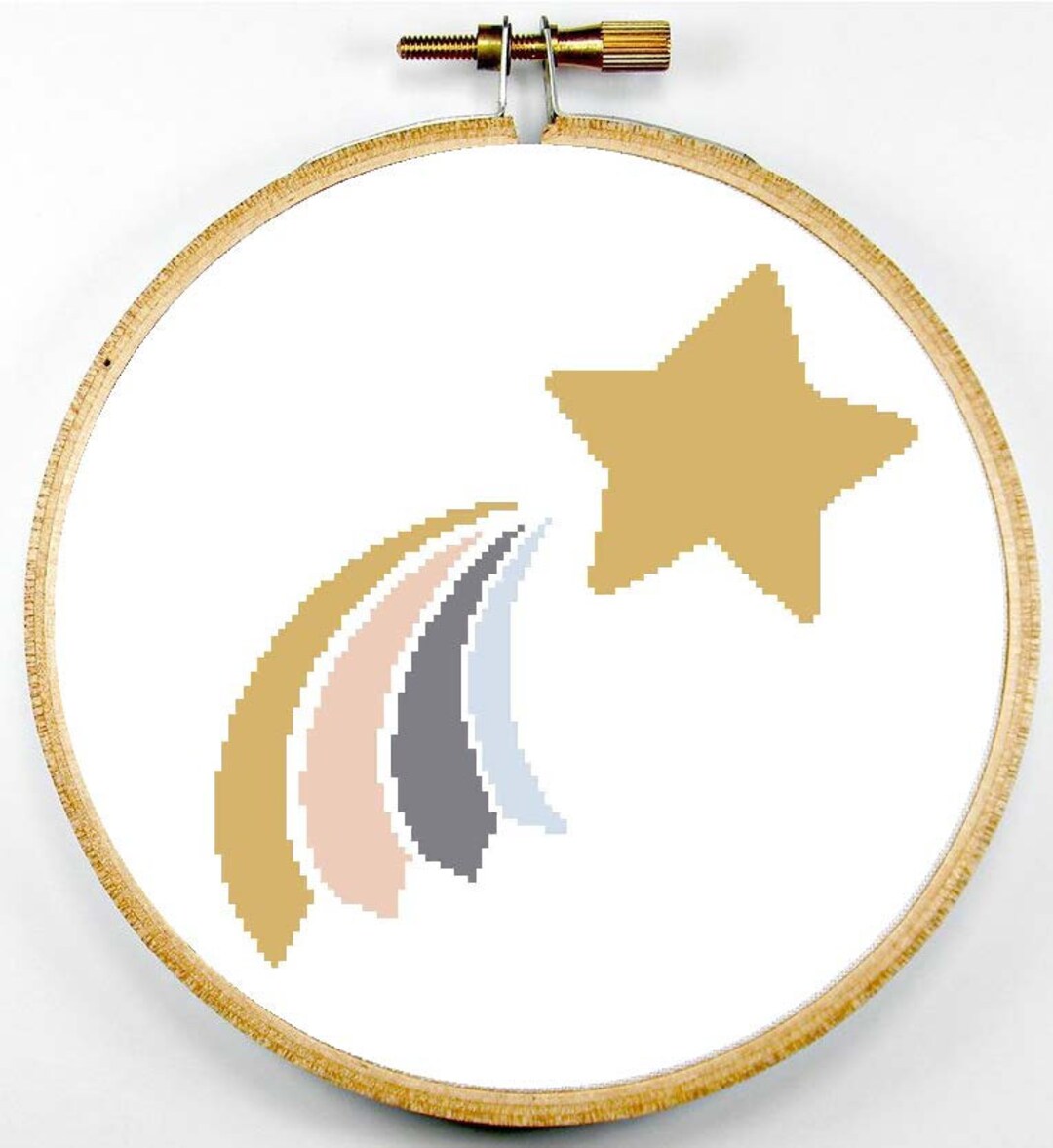 Shooting Star Cross Stitch Pattern Instant Download - Etsy