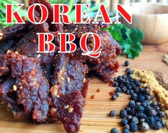 Gros sac de 7 oz de poitrine de boeuf séchée barbecue coréenne