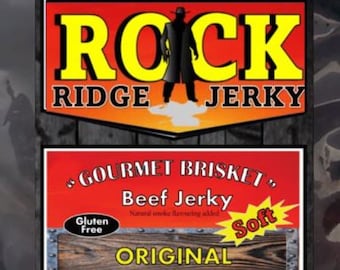 ORIGINAL Brisket beef Jerky  BIG 7OZ. Bag