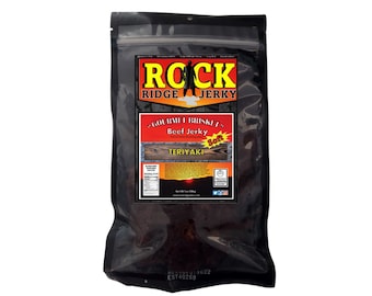 TERIYAKI BRISKET beef jerky BIG 7OZ. Bag