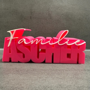 3D stand, decorative lettering, personalized, 3D lettering, decoration, lettering, decorative stand, thank you, gift