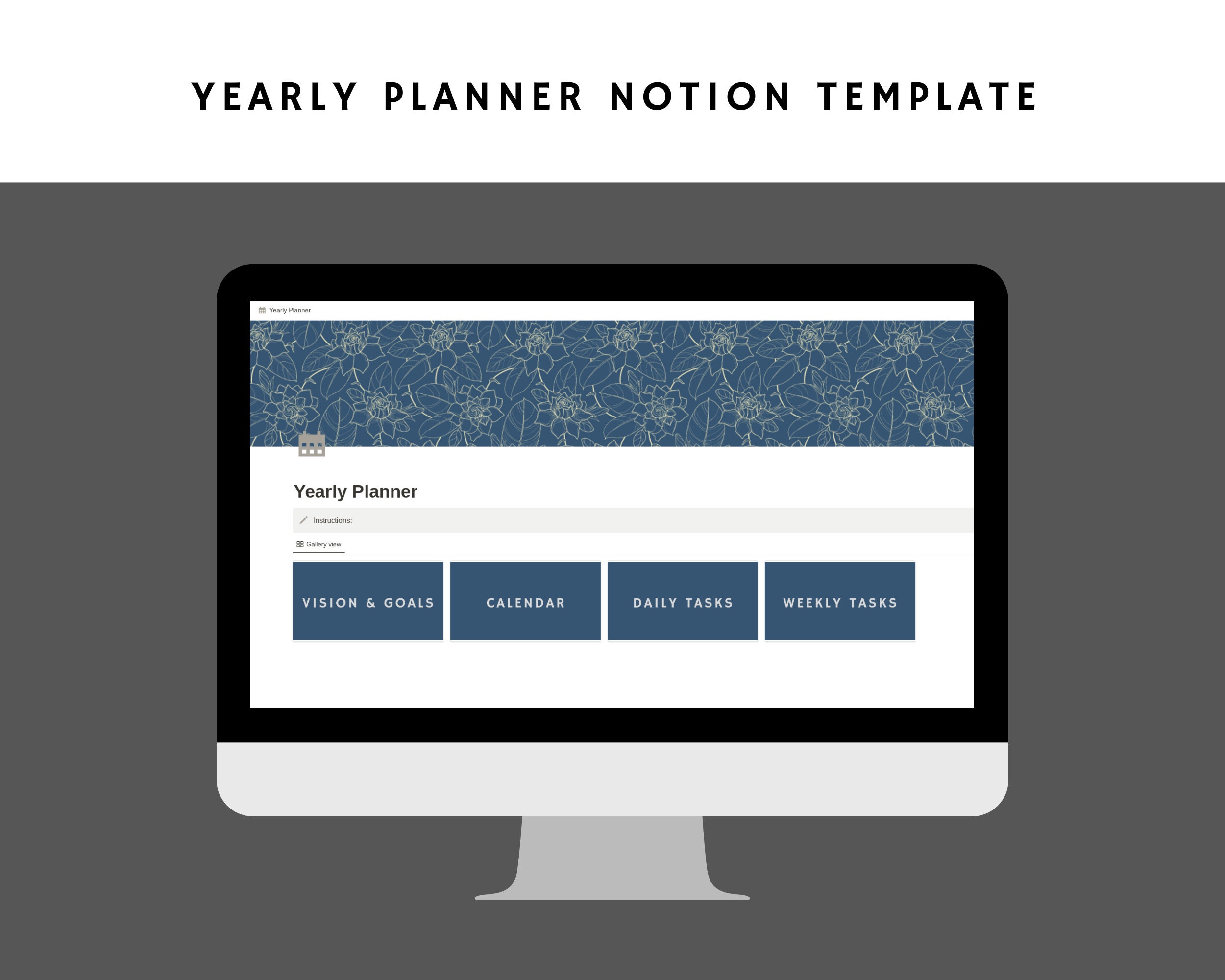 Notion Template Yearly Planner Notion Dashboard Digital Yearly Planner Notion Template Yearly Planner Notion Dashboard Digital Yearly Planner