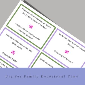 Printable "would You Rather" Bible Edition | Bible This or That | Bible ...
