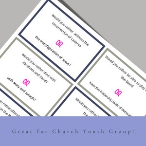 Printable "would You Rather" Bible Edition | Bible This or That | Bible ...