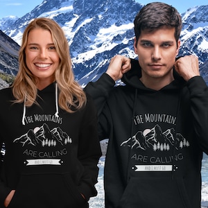 Berg-Sweatshirt für Wanderer Heimweh für Colorado Mountains Biken Hoodie Gemütliches Lagerfeuer Outdoor-Liebhaber Wandern Abenteuer Geschenk für Ihn