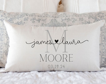 Engagement gift, Personalized Wedding gifts, Gift For bride, Wedding Gifts for Couple, Personalized Pillow, Personalized Wedding Gift 2024