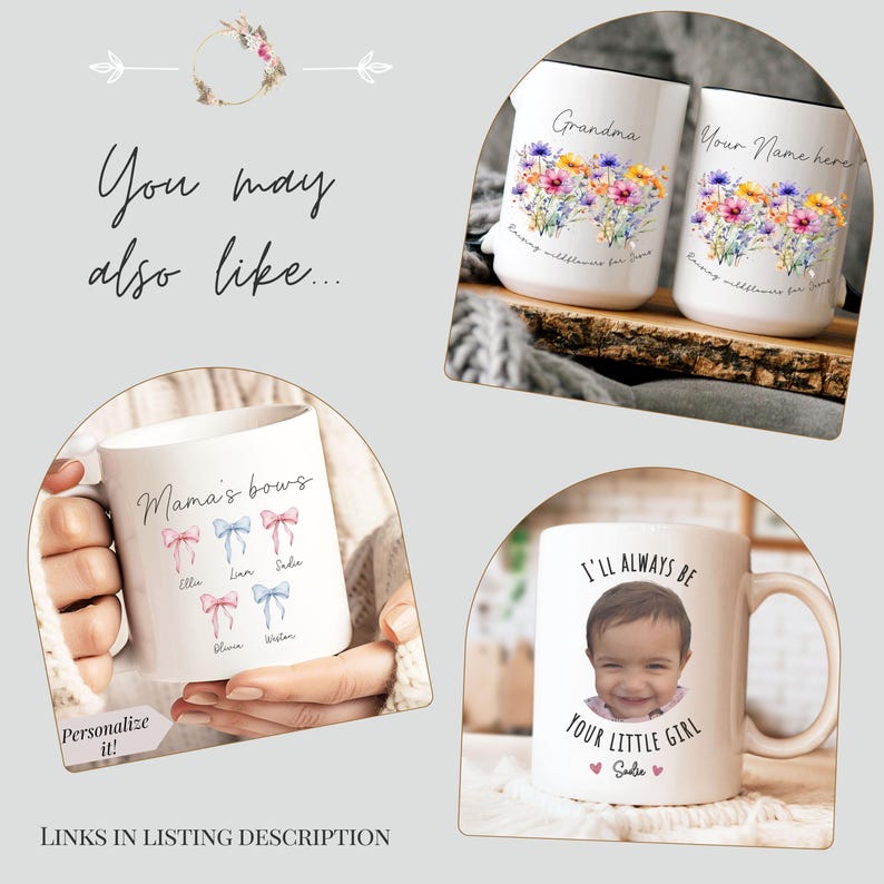 From Son To Mom Gift Idea Birthday Personalized Mug Kid Gift For Mom Gift To Mom From Adult Son Custom Photo Mug Adult Child to Mum Gift image 9