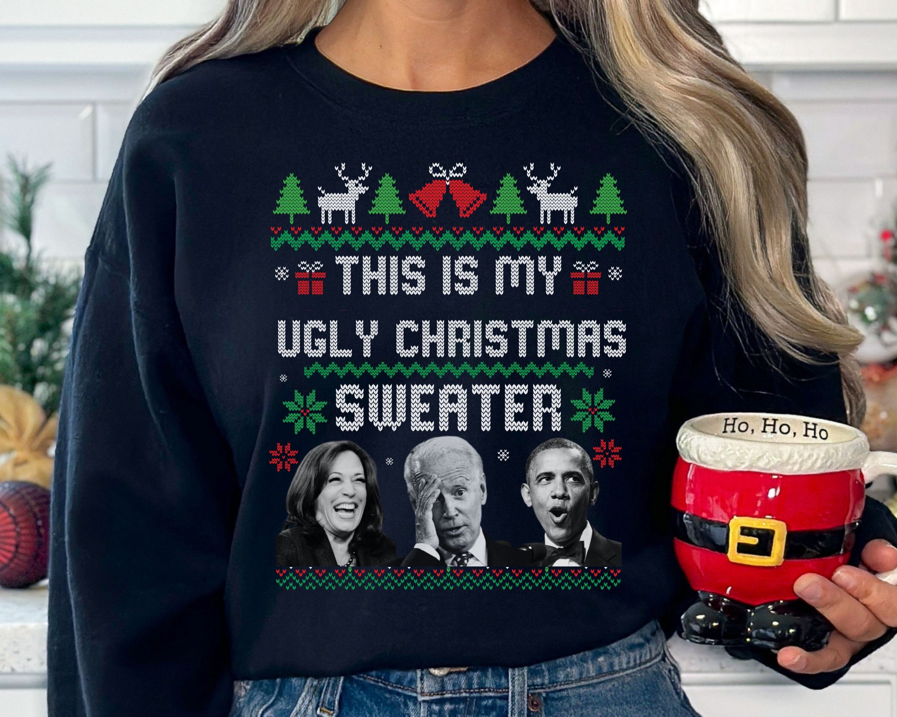 Obama Ugly Sweater Etsy