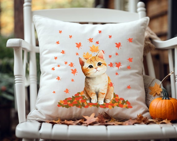 Cat decorative pillow hotsell