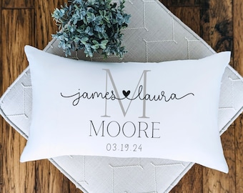 Engagement gift, Personalized Wedding gifts, Gift For bride, Wedding Gifts for Couple, Personalized Pillow, Personalized Wedding Gift 2024