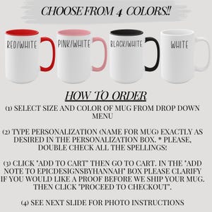 From Son To Mom Gift Idea Birthday Personalized Mug Kid Gift For Mom Gift To Mom From Adult Son Custom Photo Mug Adult Child to Mum Gift image 6