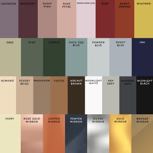 Replacement Plate for House Number Sign, Acrylic Modern Door Number & Road Name Plaque – Address Sign, Front or Back