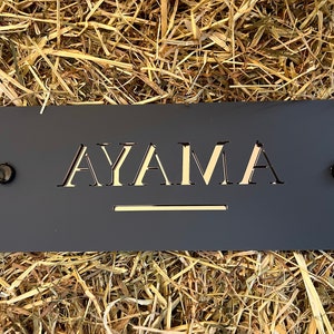 Stable Door Horse/Pony Sign, Equestrian Horse Plaque Sign, Acrylic, Horse Name, Pony Name, Name Plate,  Tack Room, Style 5