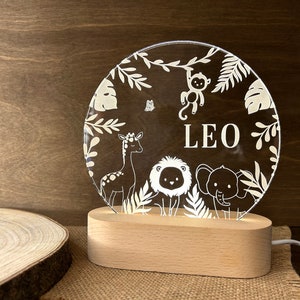 Jungle themed clearance night light