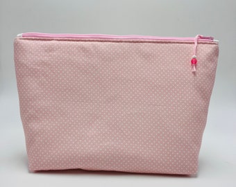 Birth, wedding, or bridesmaid toiletry bag