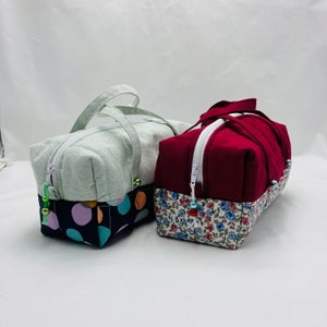 Trousse de toilette. Originale intemporelle et Unique