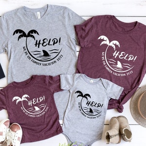 Funny Family Vacation Shirt, Family trip Shirt, Vacation Shirt, Family Beach 2023, Matching Family Vacation Shirts, matching group shirts