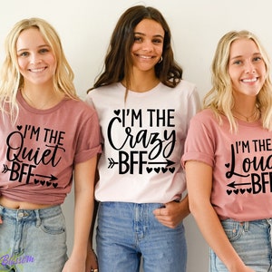 Besties Shirt, Best Friends Shirt for Woman, Best Friend Gift, Best Friends Are Sisters Shirt, Birthday Gift for Best Friend