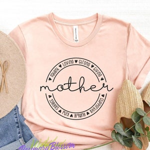 Mother&#39;s Day Shirt Kind Loving Strong, Mother&#39;s Day Shirt, Mother&#39;s Day Shirt, Mother&#39;s Day Shirt, Mom Life Shirt