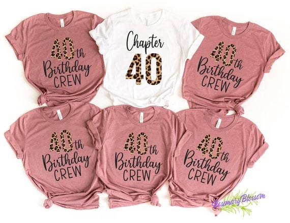 Personalized 40th birthday shirts Clearance