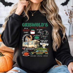 Griswold's Family Christmas Sweatshirt,Merry Christmas Sweatshirt for Family, Matching Christmas Crew Sweatshirt ,Christmas Party Sweatshirt
