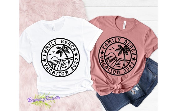 family vacation beach shirts