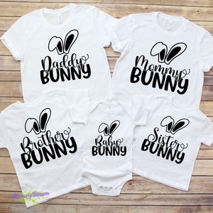 Bunny Group Family Easter Shirts, Happy Easter Group Shirts, Easter bunny, Easter logo shirt