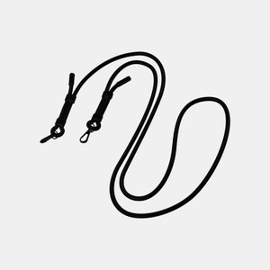 All Black "MIDNIGHT" Strap - Detachable Lanyard for Keebos Crossbody Phone Case
