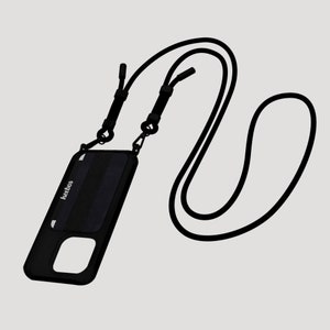 MIDNIGHT - Funda para teléfono cruzado Keebos con billetera