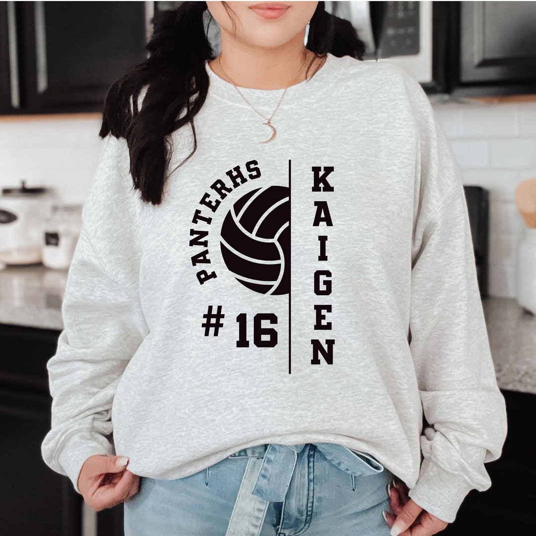 Custom Volleyball Team Sweathirt, Voleyball Shirt, Personalized
