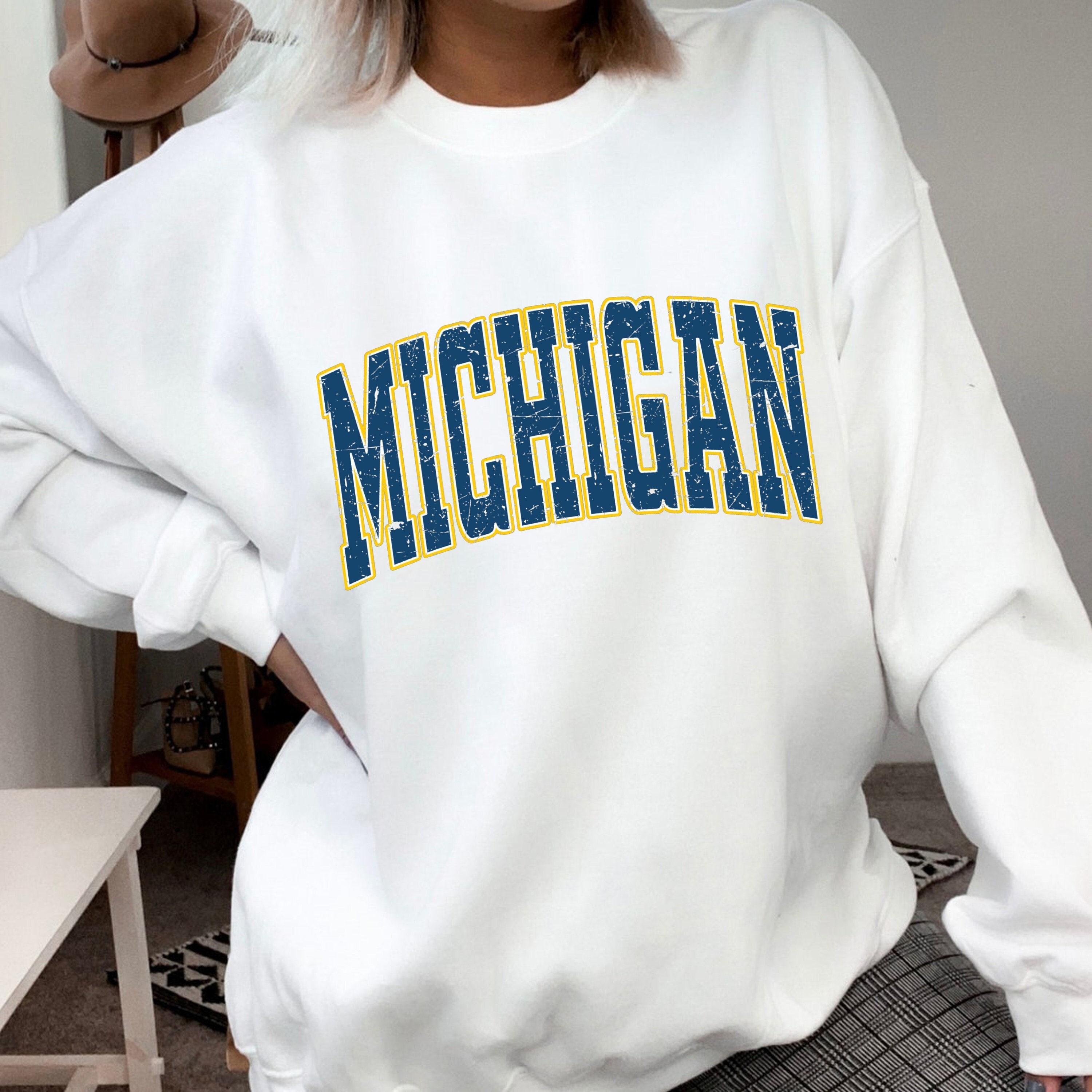 Michigan State Sweatshirt - Etsy