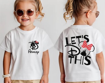 Personalized Disney Lets Do This Vacay Mode Shirt Sweatshirt Hoodie, Disney Vacation Front and Back Mickey Minnie