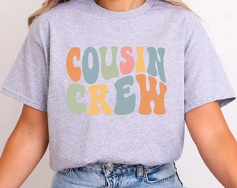 Matching Cousin Crew Shirts Sweatshirt Hoodie Family Reunion, Cousins Vacation , Custom Kids Toddler Baby Adult Tees
