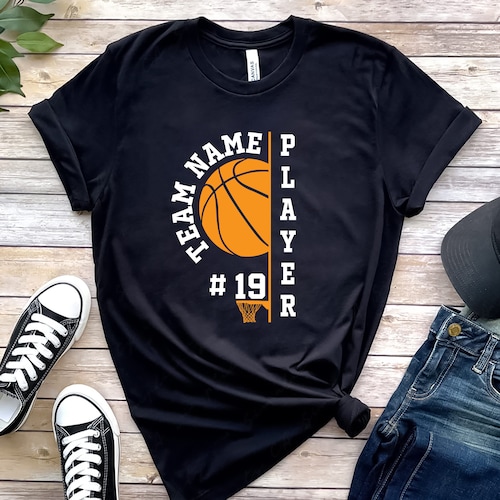 Custom Basketball Mom Shirt Personalized Basketball Shirt Etsy