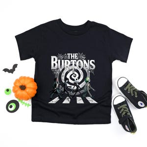 The Burtons Shirt, Halloween Spooky Movie Shirt, Horror Movie Characters T-Shirt, Halloween Horror Shirt, The Burtons Shirt, Fall Shirt