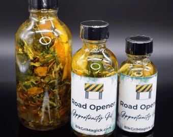 ROAD OPENER Ritual Oil • Remove Obstacles• Success • Legal Case • Competition • Spells for College • Career • Organic Hoodoo Oil