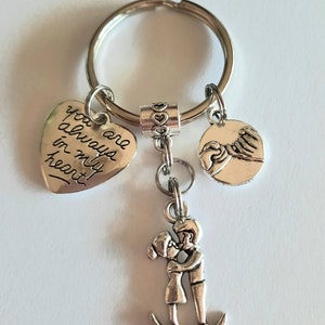 Valentines day keychain, love keychain, heart keychain, anniversary keychain, wedding keychain,  engagement keychain,