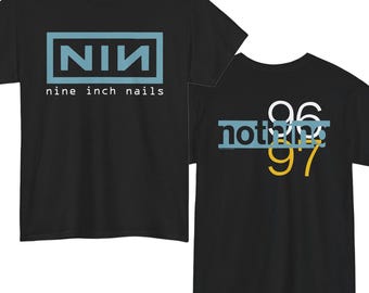 Nine Inch Nails Original Box Logo T-shirt Fully Licensed - Etsy