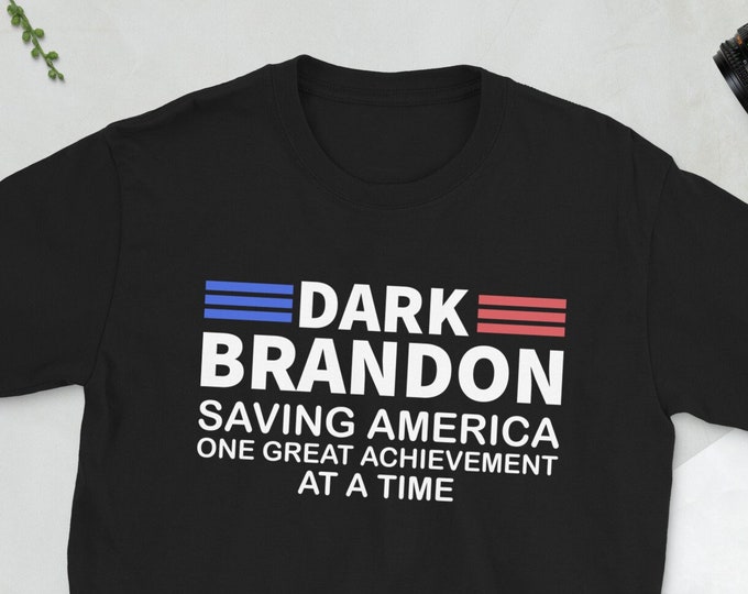 Let's Go Dark Brandon T-Shirt | Progressive Tee, Patriotic Shirt, Democracy Tee, Joe Biden Shirt